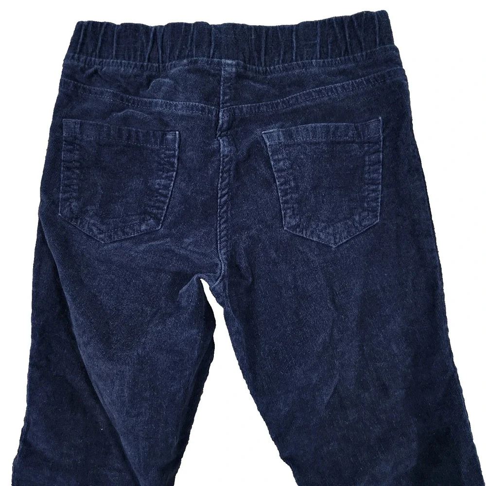 Mini Boden Kids Navy‎ Blue Corduroy Pull On Pants Size 9Y